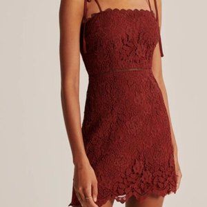 Abercrombie Women's Tie-strap Lace Dress - Tall